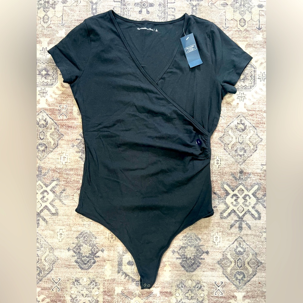 Abercrombie Black Bodysuit